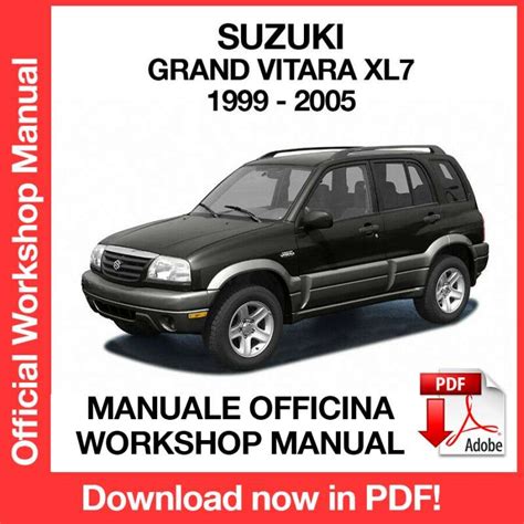 suzuki grand vitara xl7 v6 repair manual 128689 pdf PDF